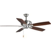 Performance Builder 52" Ceiling Fan in Brushed Nickel