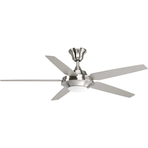 Signature Plus II 54" Ceiling Fan with Light in Brushed Nickel