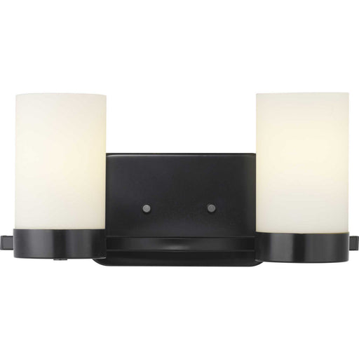 Elevate Two Light Bath in Black