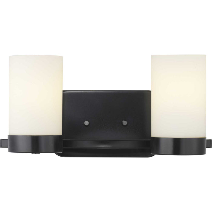 Elevate Two Light Bath in Black