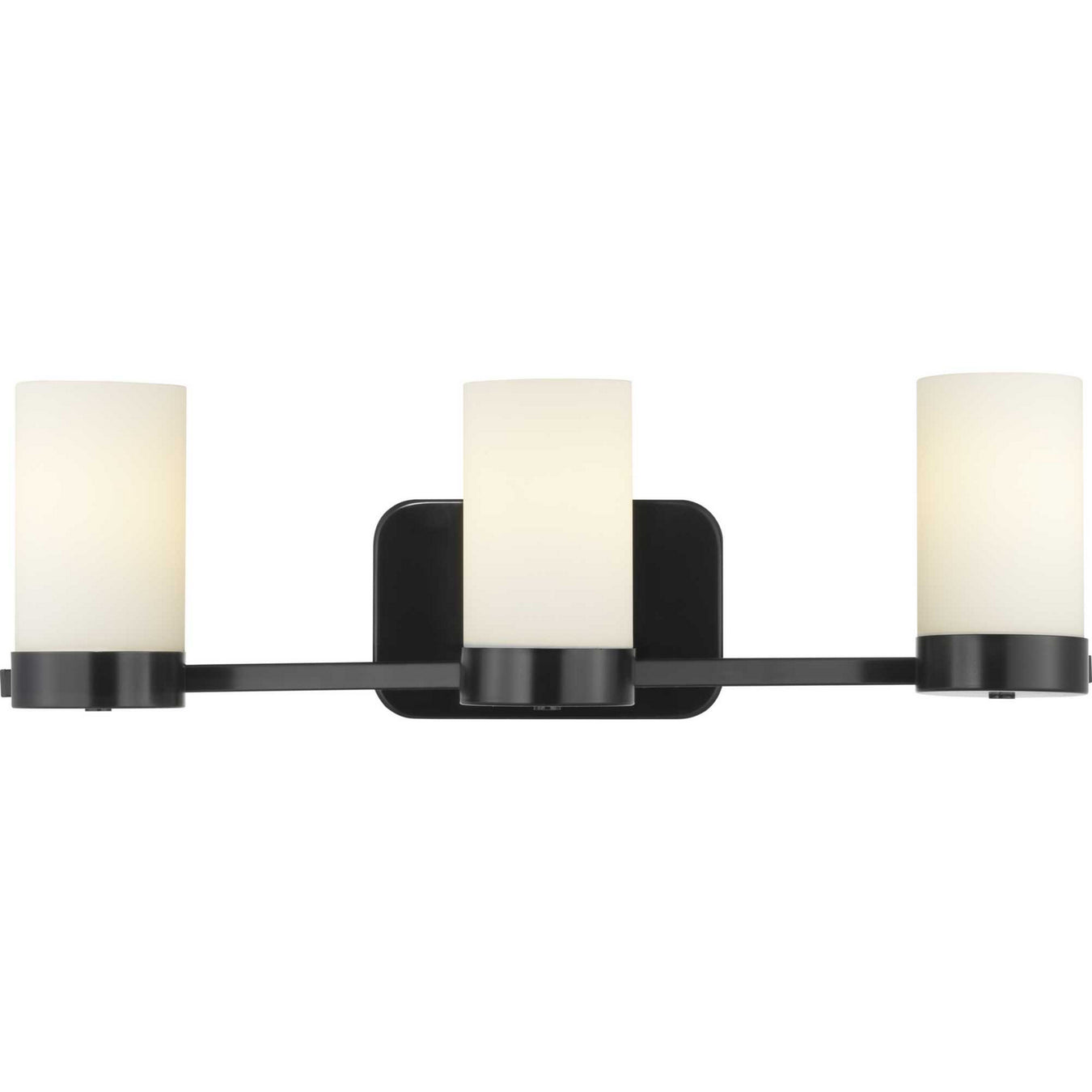 Elevate Three Light Bath in Black