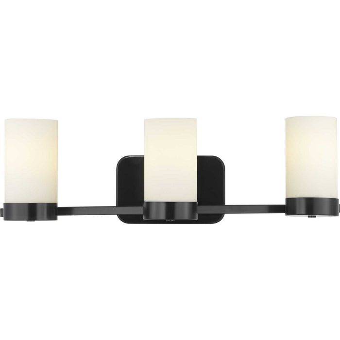 Elevate Three Light Bath in Black