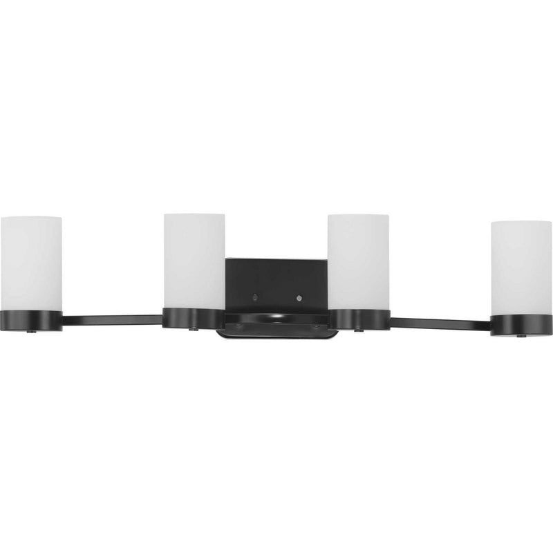 Elevate Four Light Bath in Black