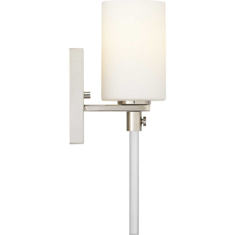 Lisbon Bath Sconce in Polished Nickel