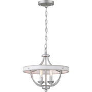 Gulliver Four Light Semi-Flush Convertible in Galvanized Finish