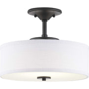 Inspire Led LED Semi-Flush in Graphite
