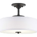 Inspire Led LED Semi-Flush in Graphite