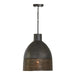 Sana 1 Light Pendant in Grey Iron
