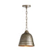 1 Light Pendant in Oxidized Nickel
