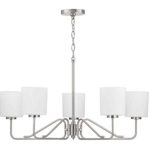 Tobin 5-Light Chandelier in Brushed Nickel