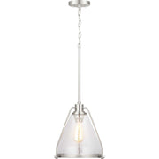 Range Pendant in Brushed Nickel