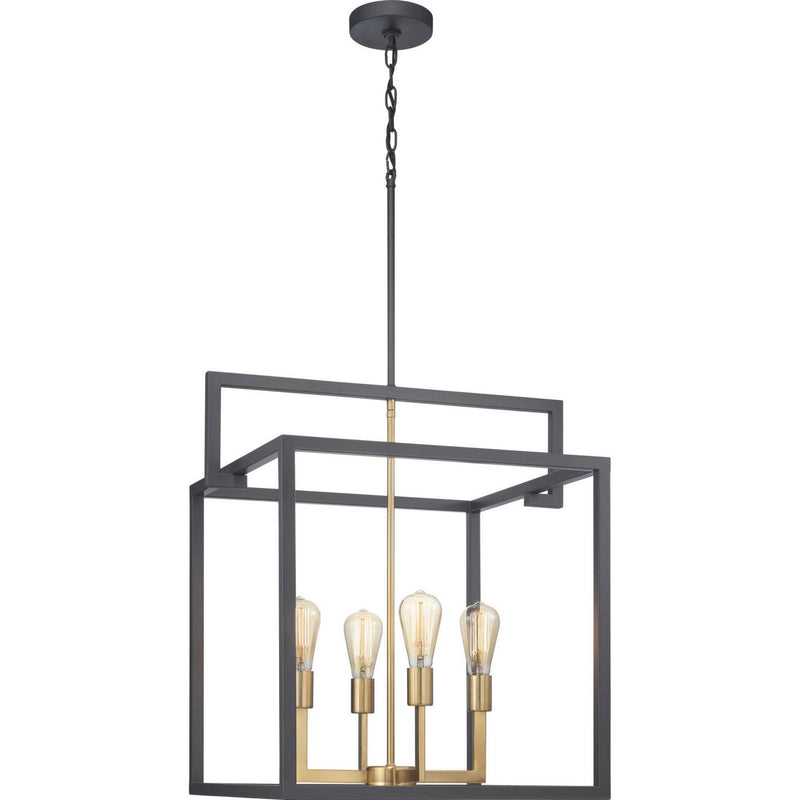 Blakely 4-Light Foyer Chandelier in Graphite