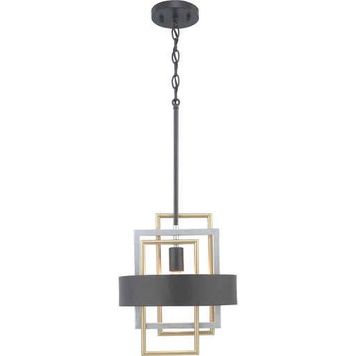 Adagio One Light Mini-Pendant in Black