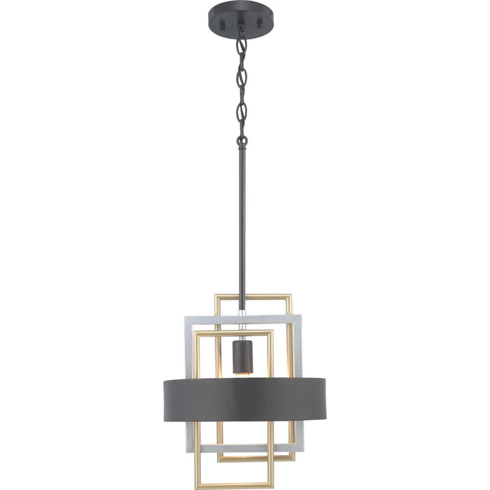 Adagio One Light Mini-Pendant in Black