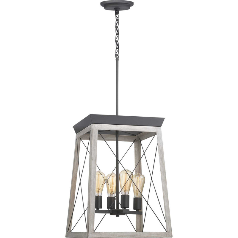 Briarwood Four Light Foyer Pendant in Graphite