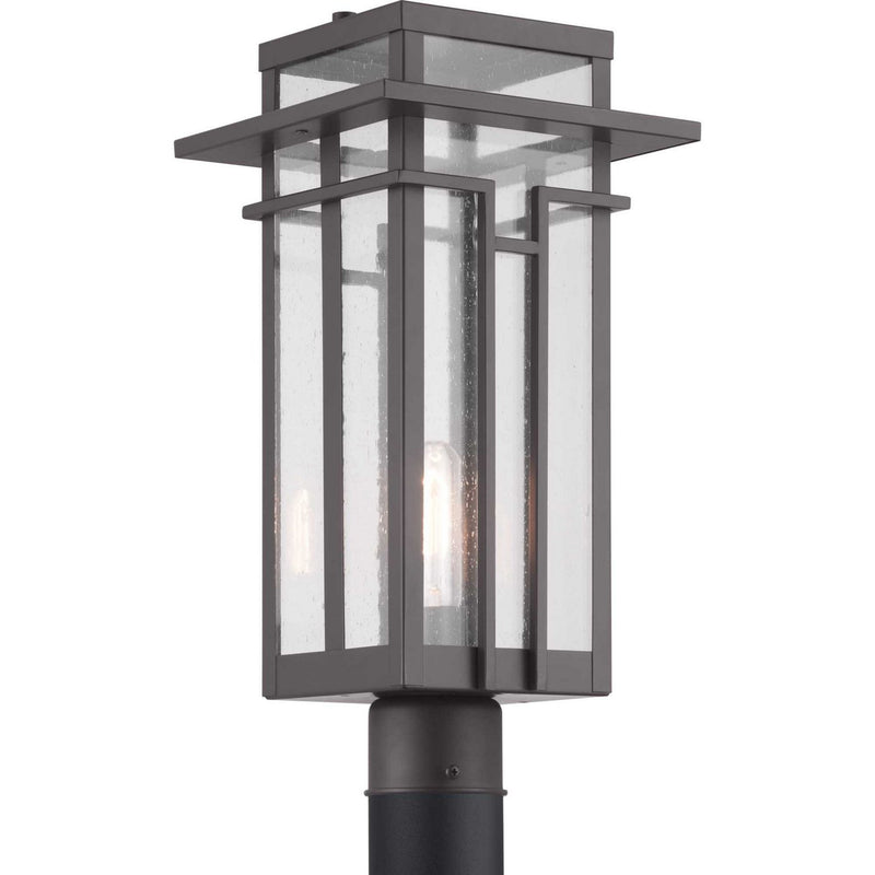 Boxwood Outdoor Post Light in Antique Bronze
