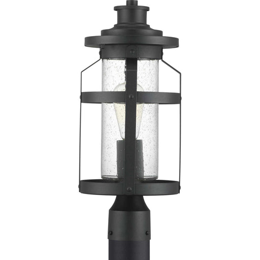Haslett Outdoor Post Light in Black