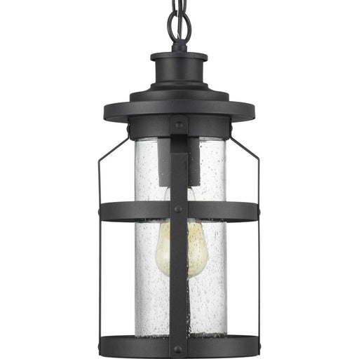 Haslett Outdoor Lantern Pendant in Black