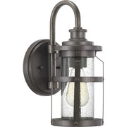 Haslett Small Outdoor Wall Lantern in Antique Pewter
