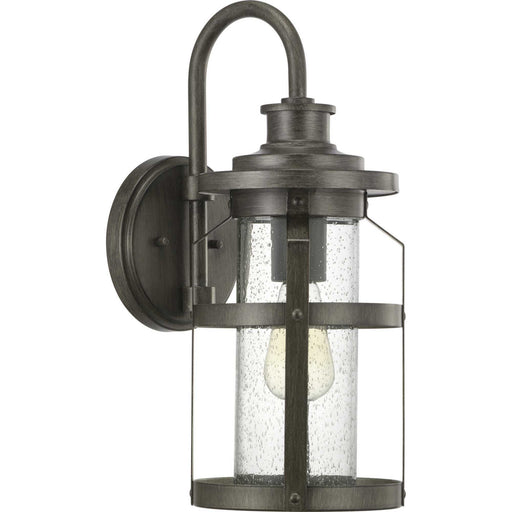 Haslett One Light Wall Lantern in Antique Pewter