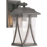 Abbott Small Outdoor Wall Lantern in Antique Pewter