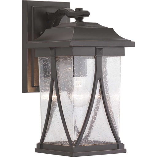 Abbott One Light Wall Lantern in Antique Bronze