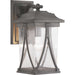 Abbott One Light Wall Lantern in Antique Pewter