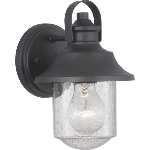 Weldon One Light Wall Lantern in Black