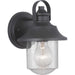 Weldon One Light Wall Lantern in Black