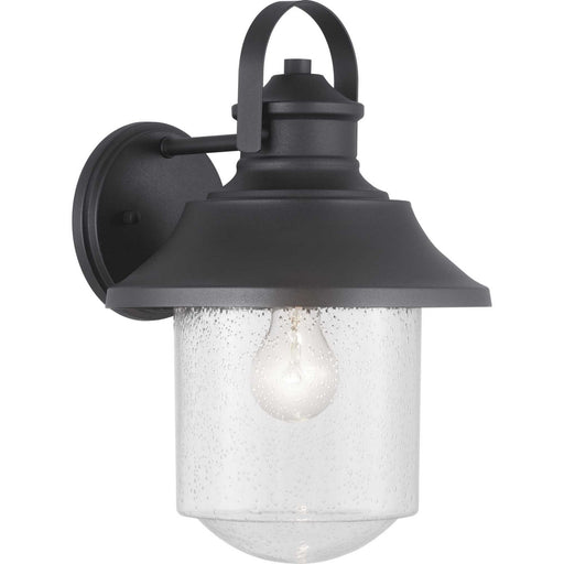 Weldon One Light Wall Lantern in Black