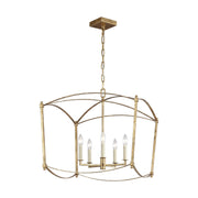 Thayer 23" 5-Light Chandelier in Antique Gild