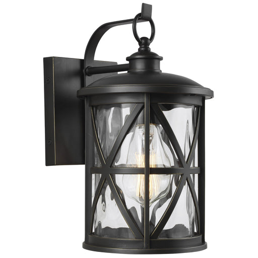 Millbrooke 12" Outdoor Wall Lantern in Antique Bronze