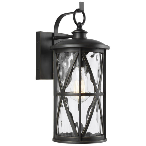 Millbrooke 15.5" Outdoor Wall Lantern in Antique Bronze