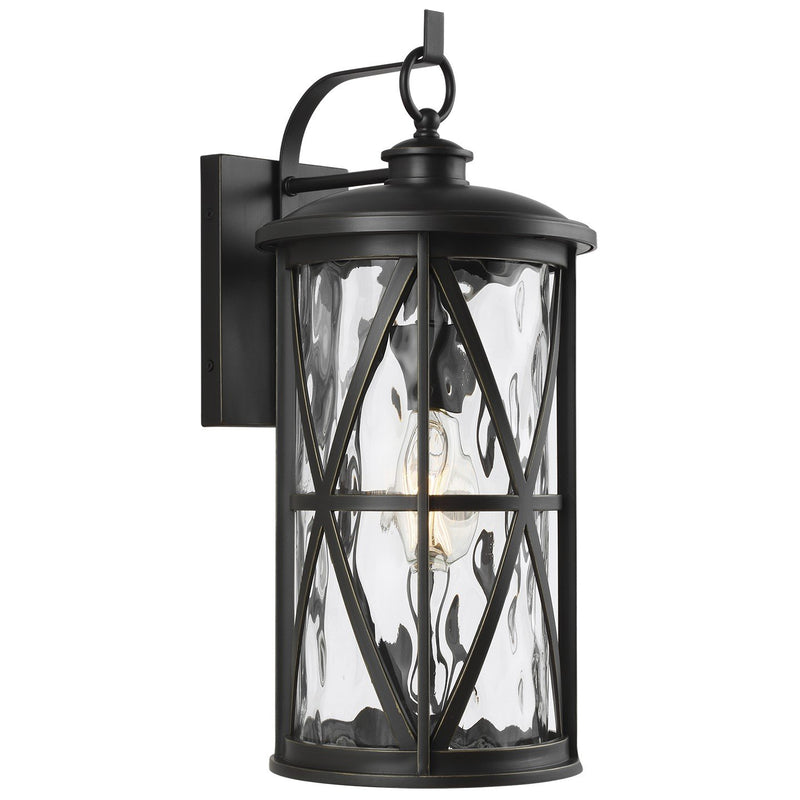 Millbrooke 19.25" Outdoor Wall Lantern in Antique Bronze