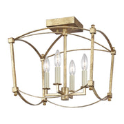Thayer Ceiling Light in Antique Gild - Lamps Expo