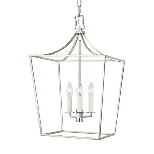 Southold Small 3-Light Chandelier in Polished Nickel