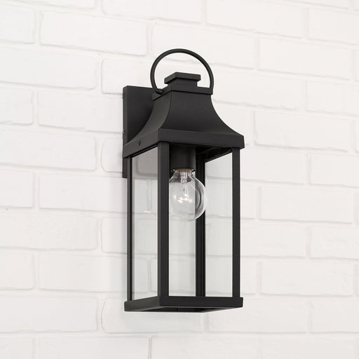 Bradford Small Outdoor Wall Lantern in Black