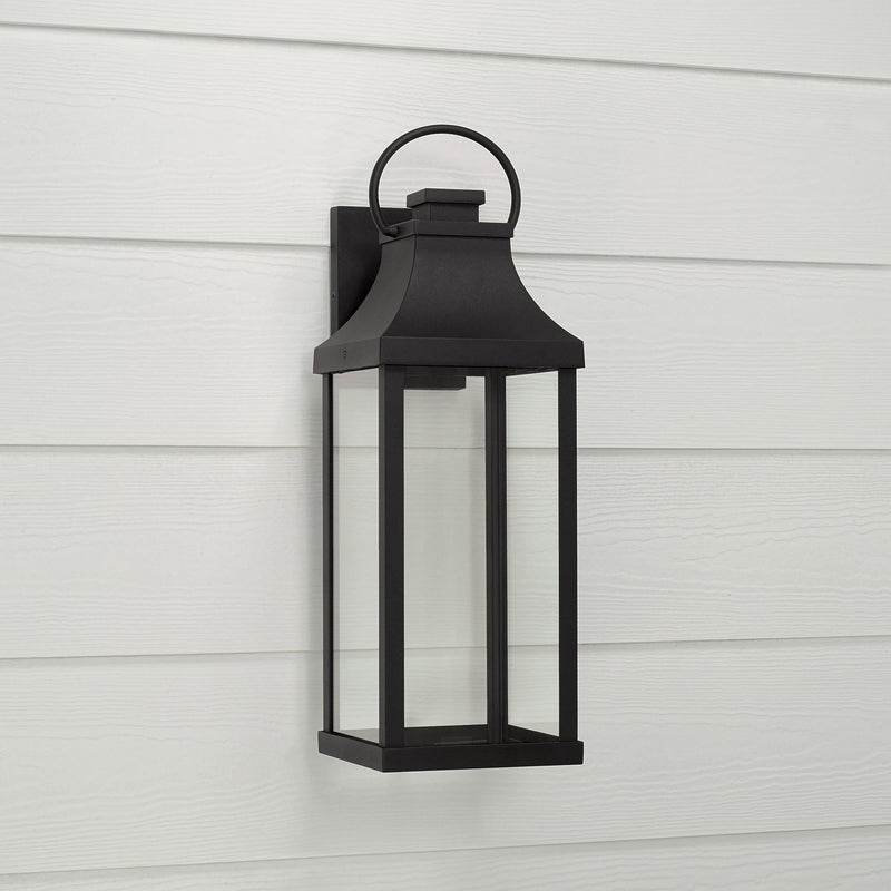 Bradford Medium Outdoor Wall Lantern in Black