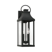 Bradford Medium Outdoor Wall Lantern in Black