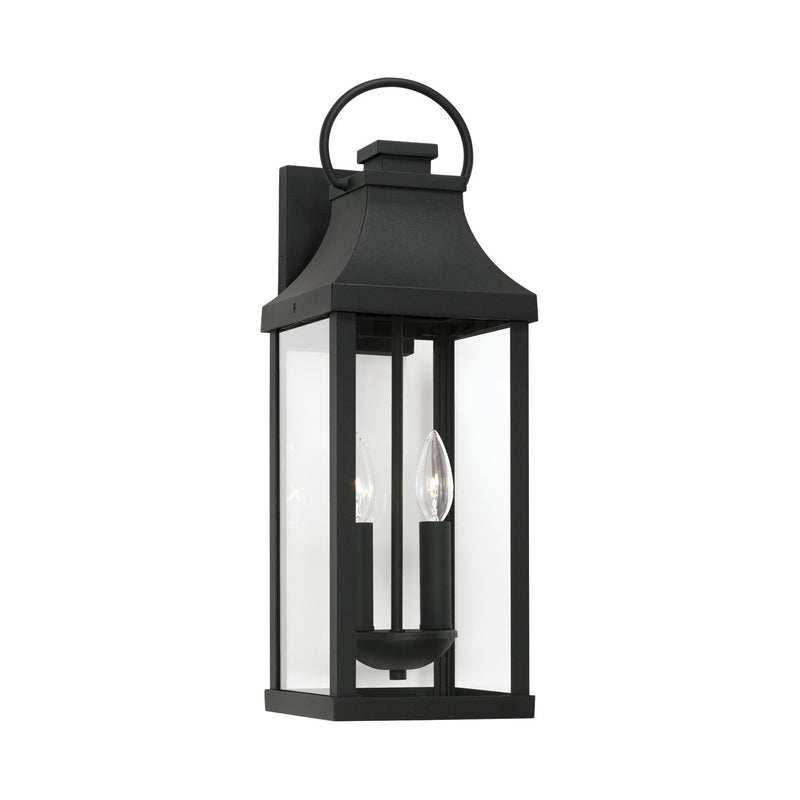 Bradford Medium Outdoor Wall Lantern in Black