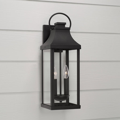 Bradford Medium Outdoor Wall Lantern in Black