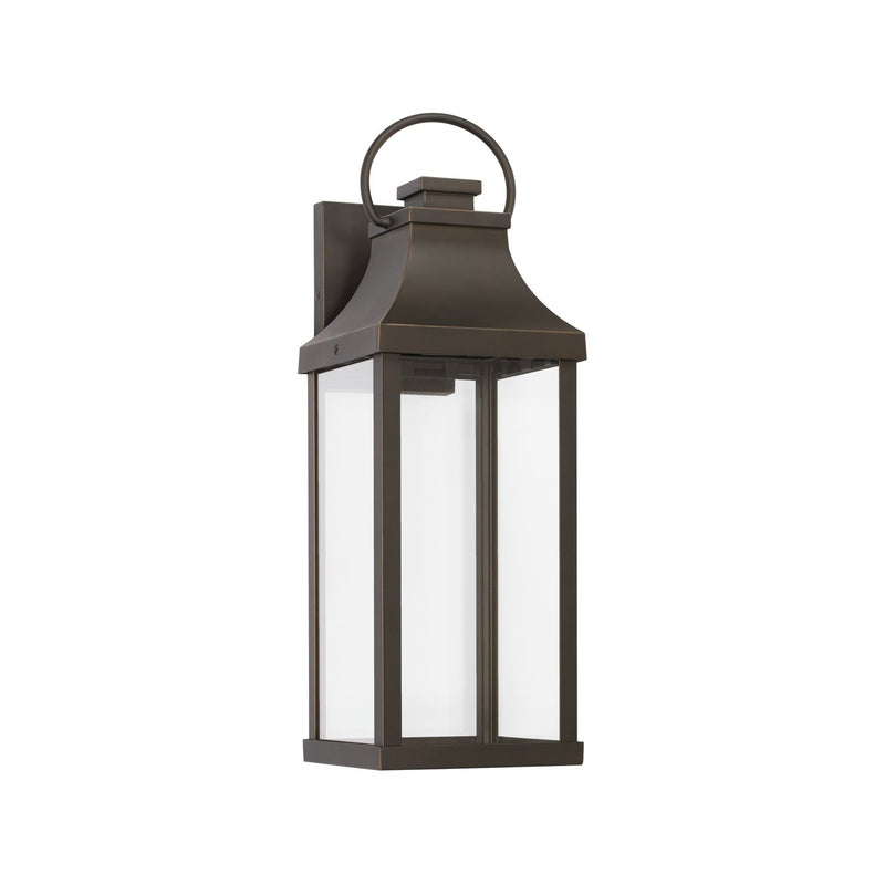 Bradford Medium Outdoor Wall Lantern in Oiled Bronze