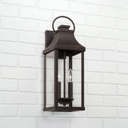 Bradford Medium Outdoor Wall Lantern in Oiled Bronze