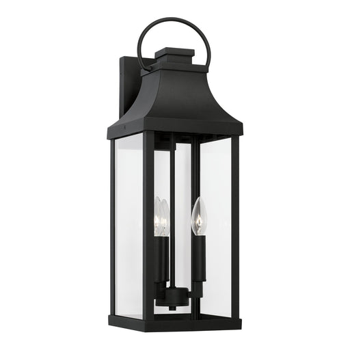Bradford Large Outdoor Wall Lantern in Black