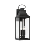 Bradford Extra Large Outdoor Wall Lantern in Black