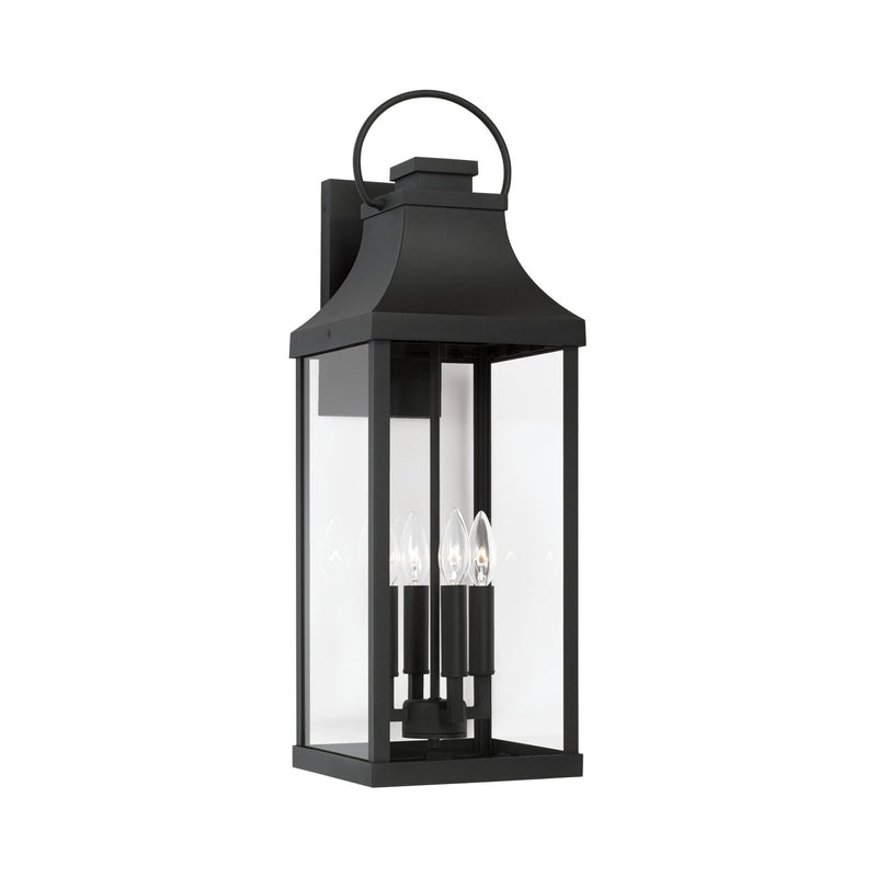 Bradford Extra Large Outdoor Wall Lantern in Black