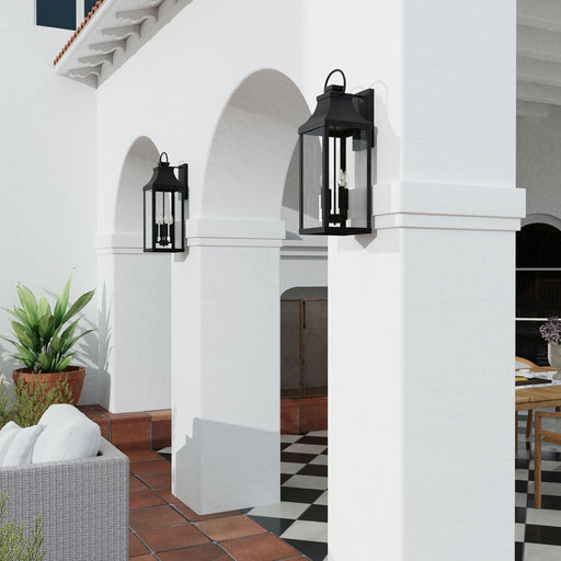 Bradford Extra Large Outdoor Wall Lantern in Black