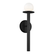 Nodes Wall Sconce in Midnight Black