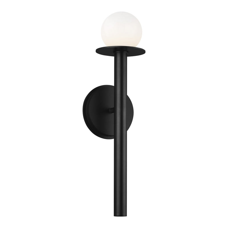 Nodes Wall Sconce in Midnight Black
