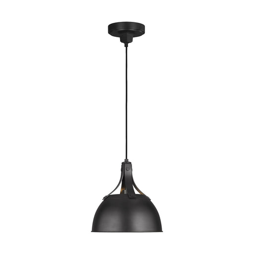 Logan Small Pendant in Aged Iron